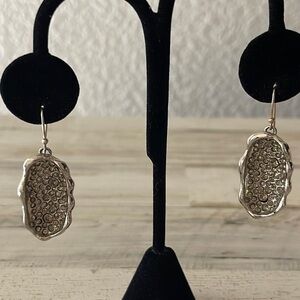 Gorgeous Alexis Bittar Encrusted Crystal Earrings.